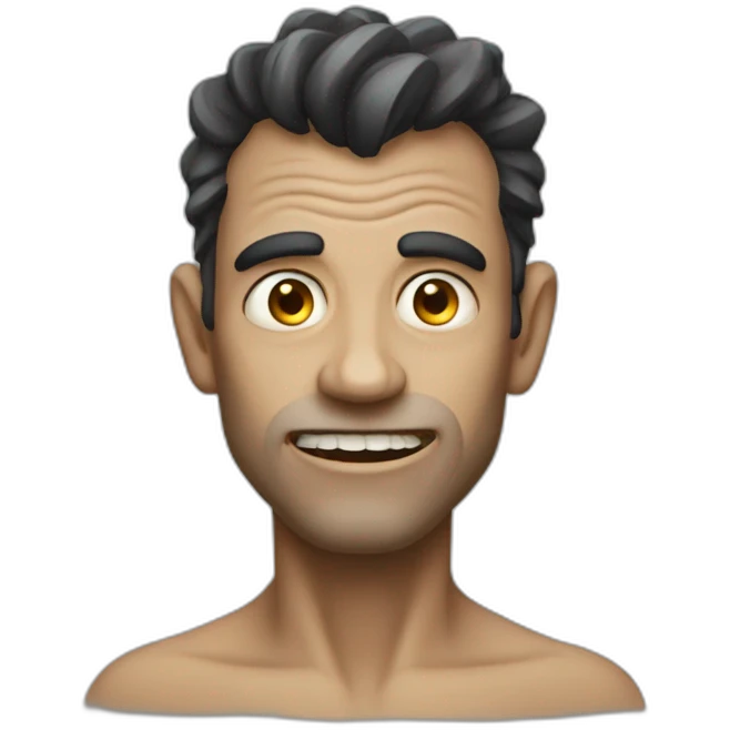 Monster man emoji
