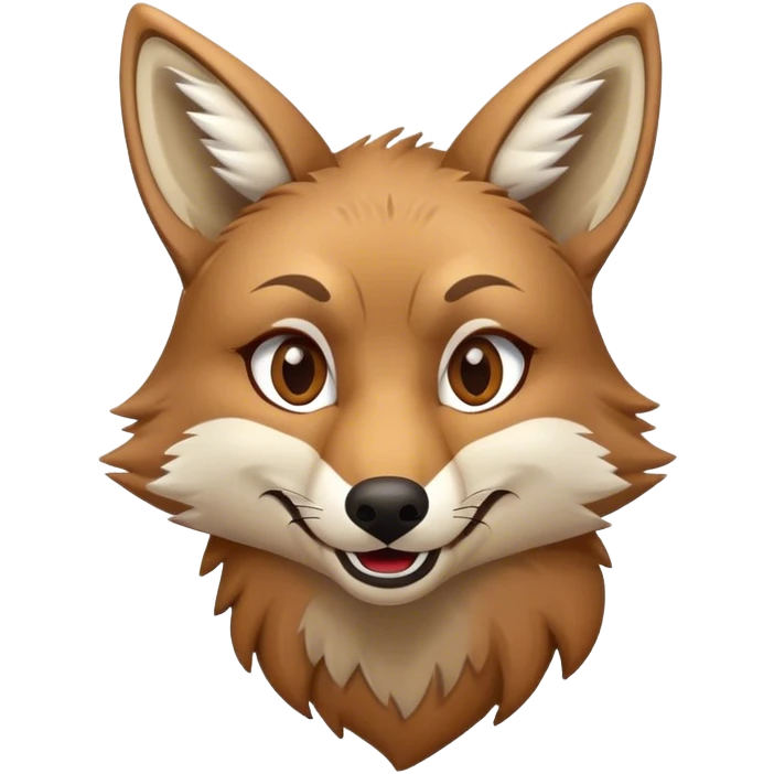 Coyote Winking emoji