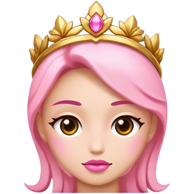 belief gold pink emoji