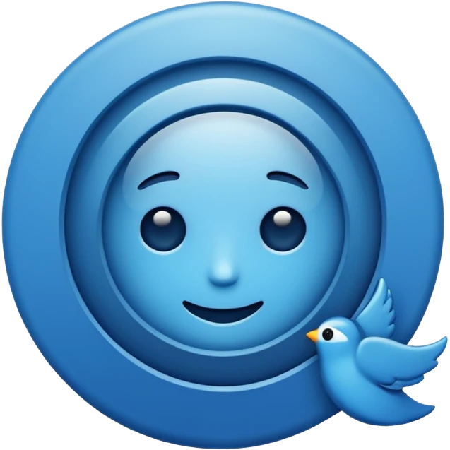 Create me the Instagram verified blue  emoji