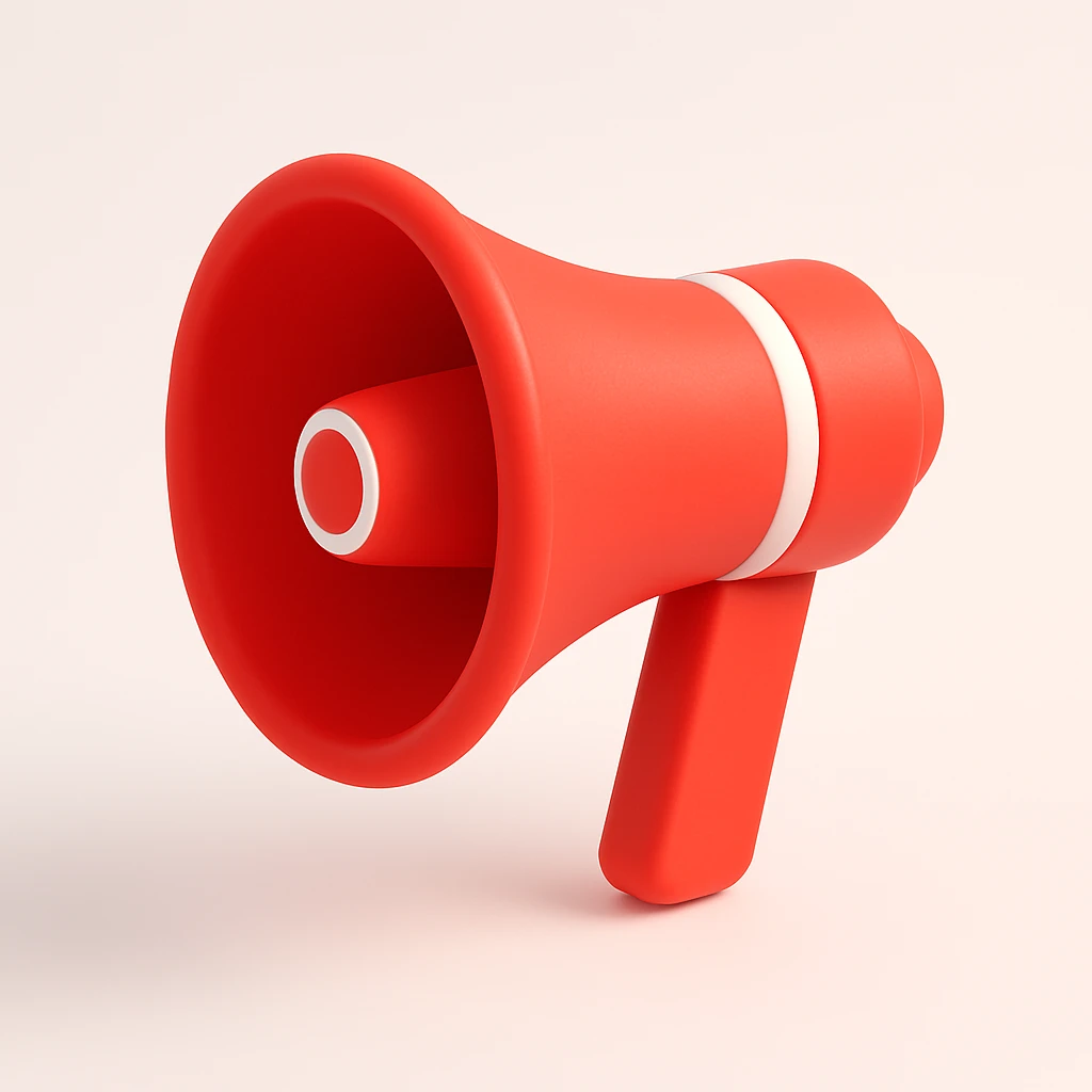 megaphone emoji