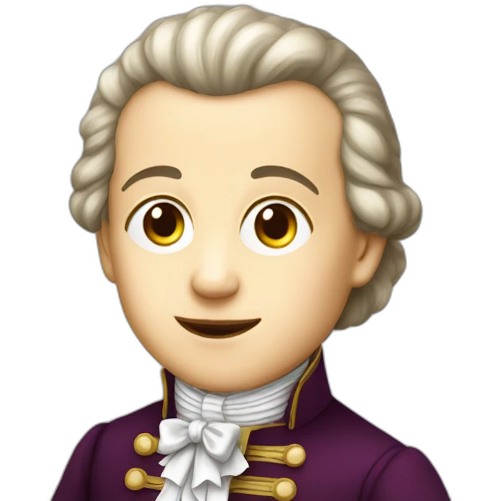 mozart as a child emoji