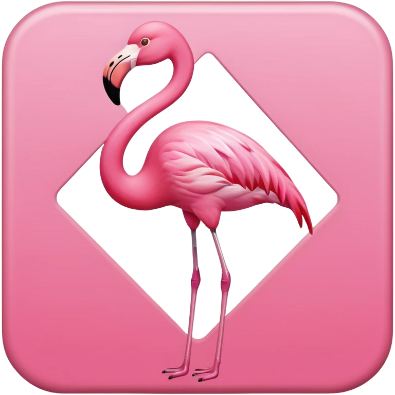 Flamingo icon emoji
