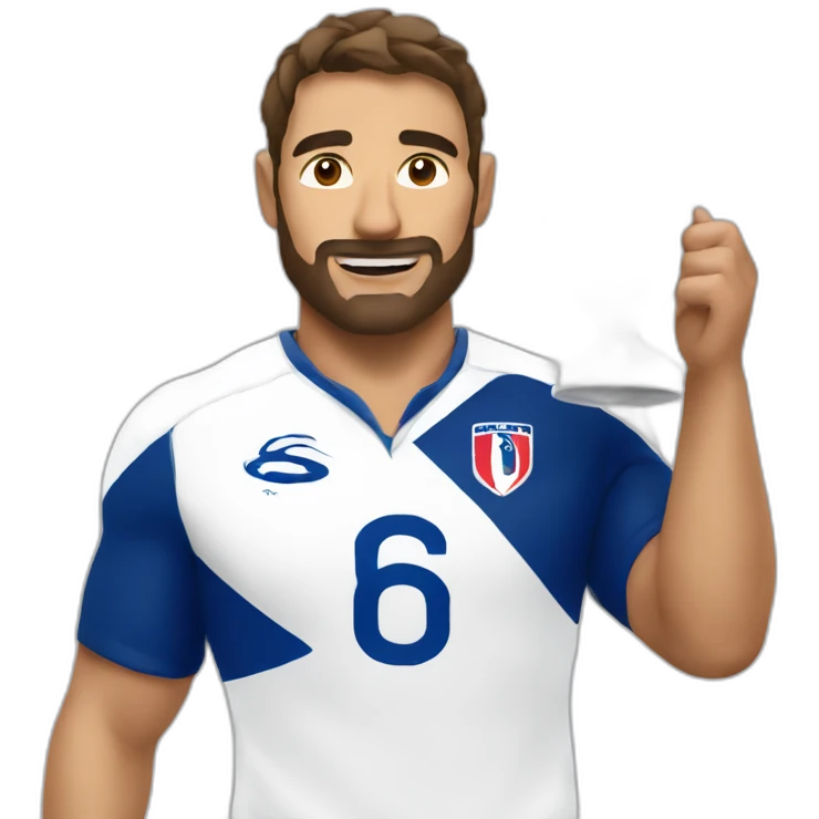 Cup France rugby emoji