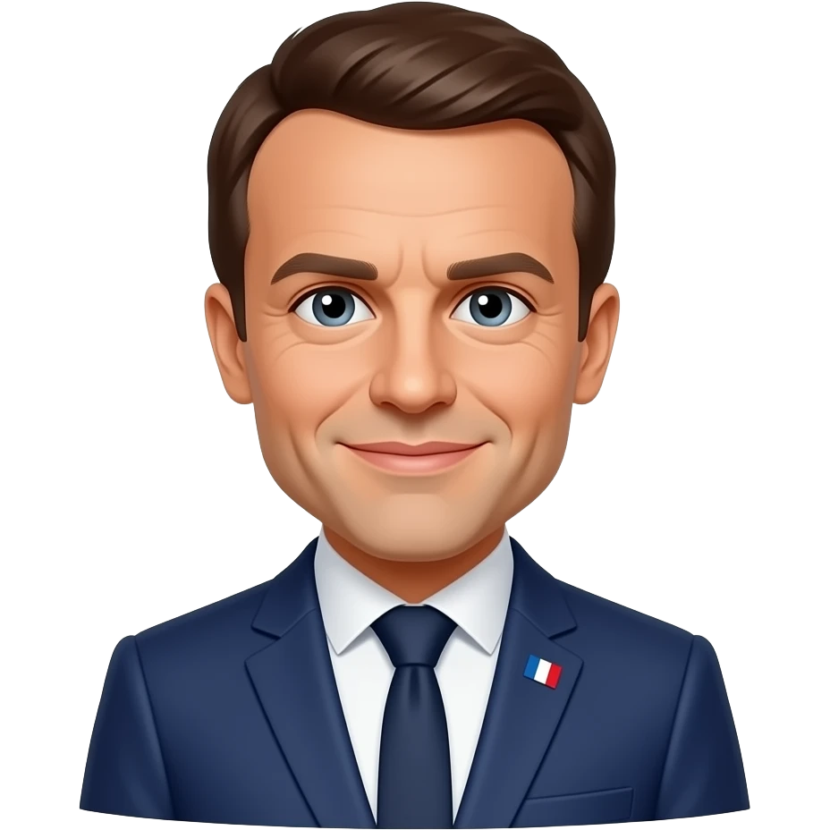 Macron for sur emoji