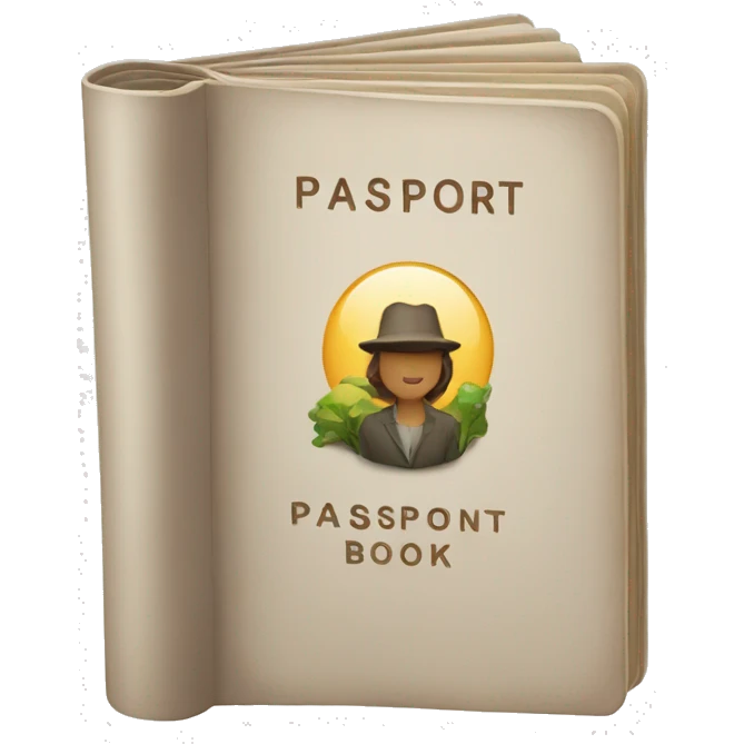 passport book emoji