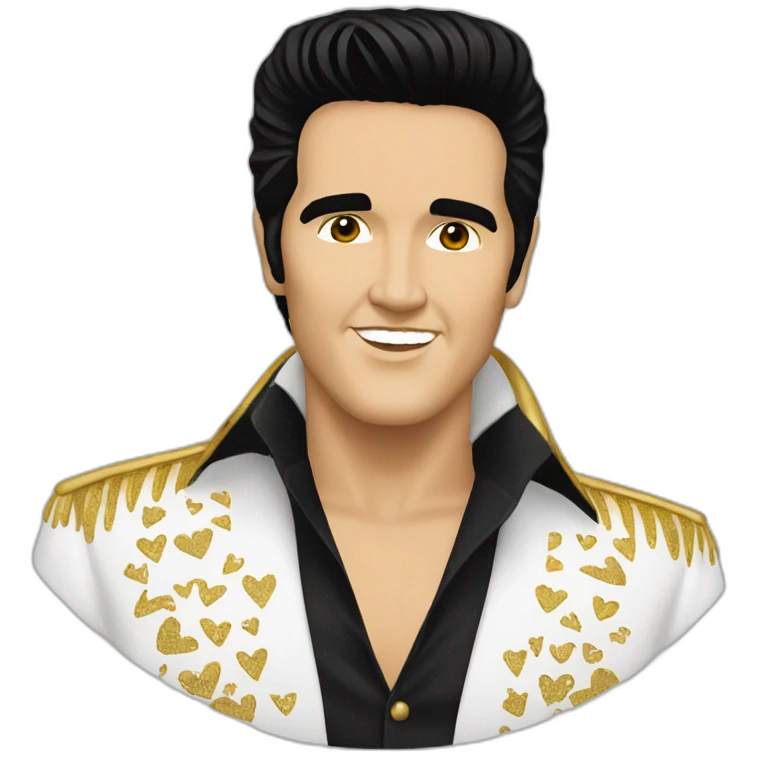 Elvis Presley emoji