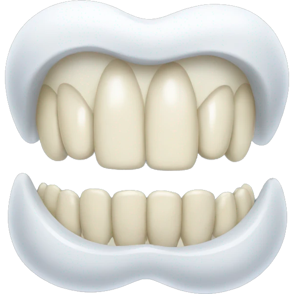 Teeth grill emoji