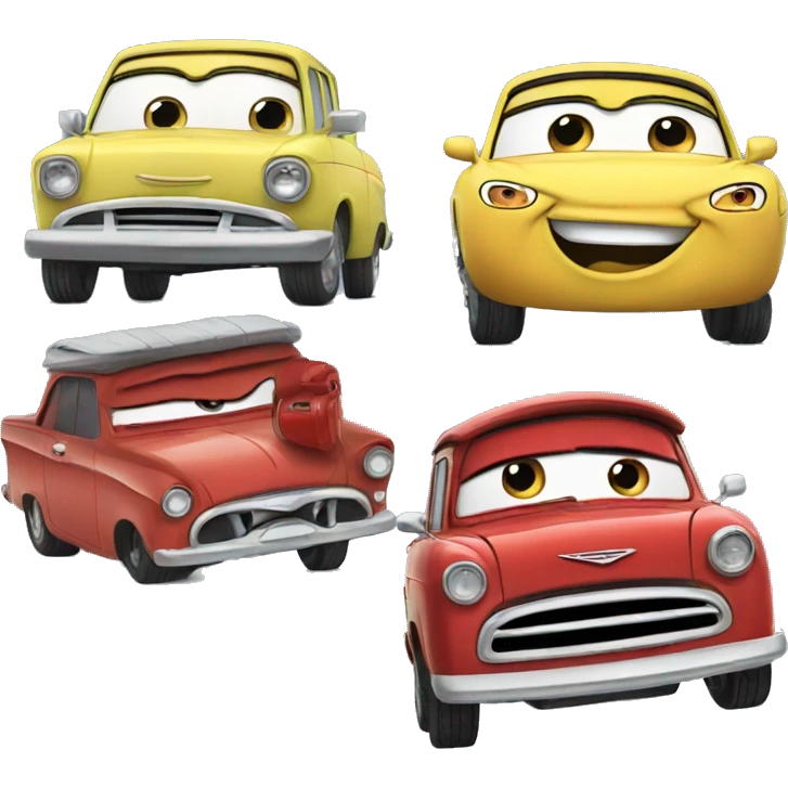 Disney cars emoji