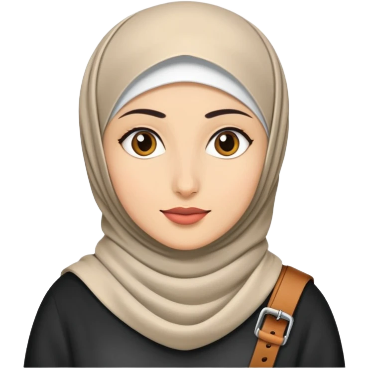Хиджаб стропон  emoji