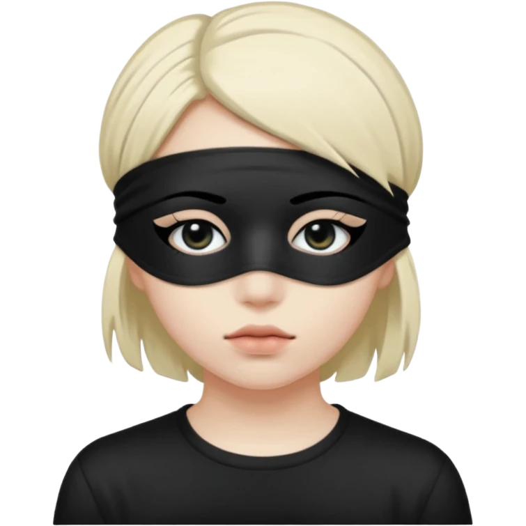 blindfolded emo emoji