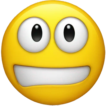 Yellow Face happy emoji