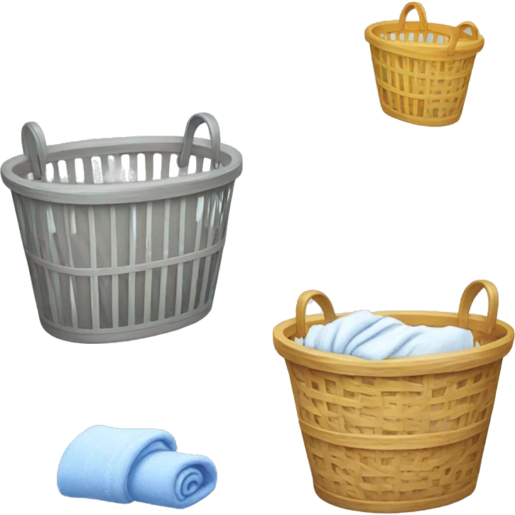 Laundry basket emoji