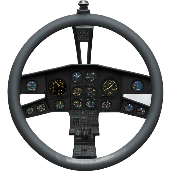 Cessna cockpit instruments  emoji