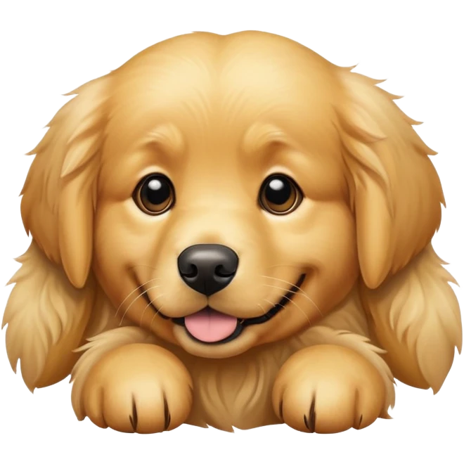 a dog emoji