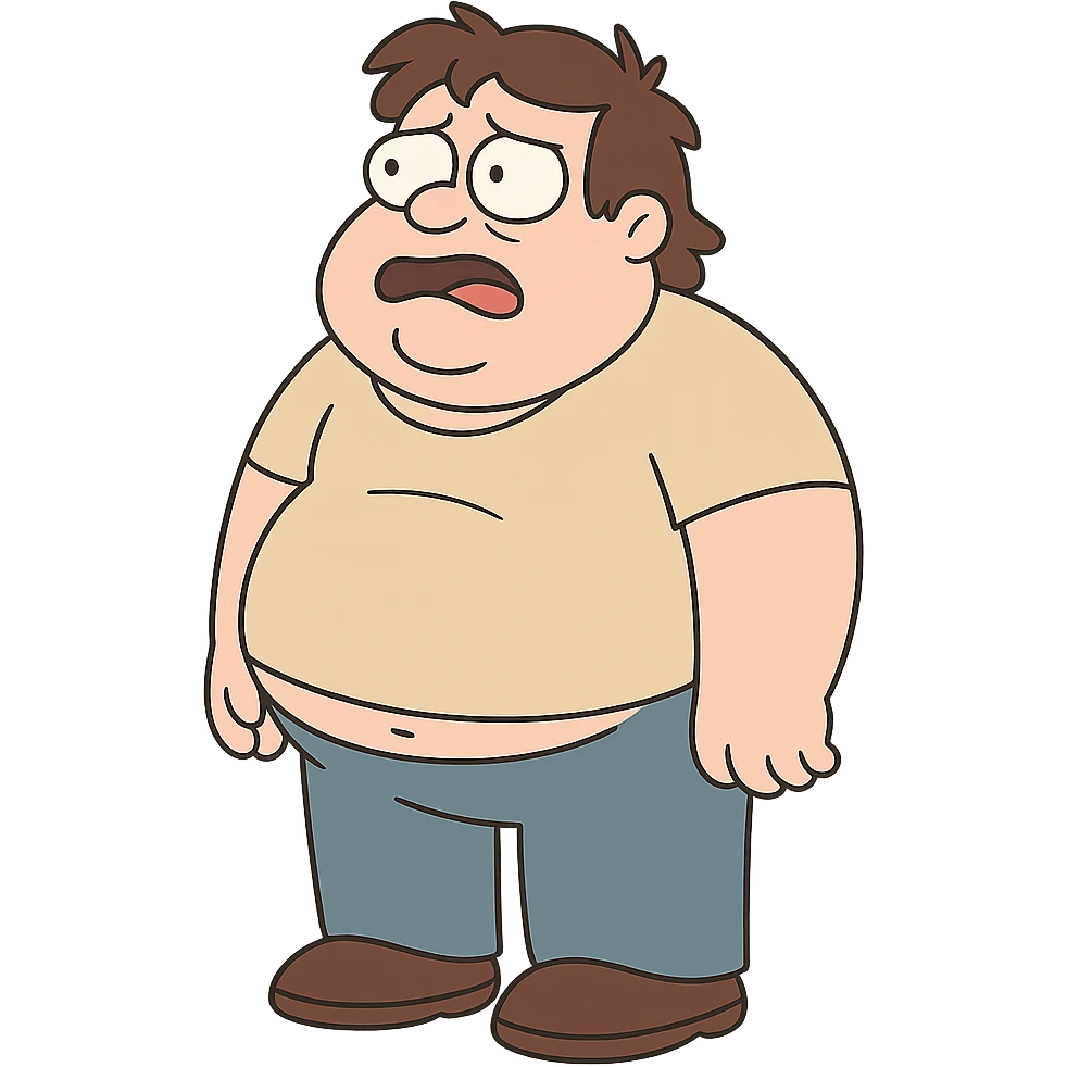 chubby character emoji