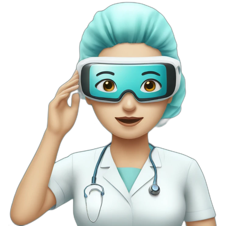 Surgeon-with-virtual-reality-display-operating-on-woman emoji