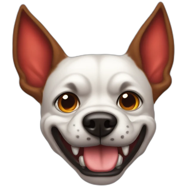 devil dog emoji