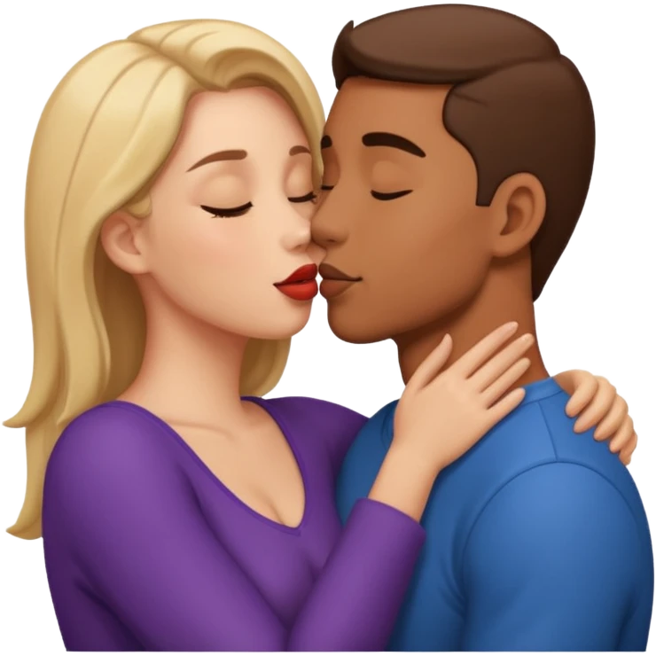 Freanch kiss emoji