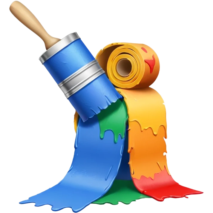 theme paint roll emoji