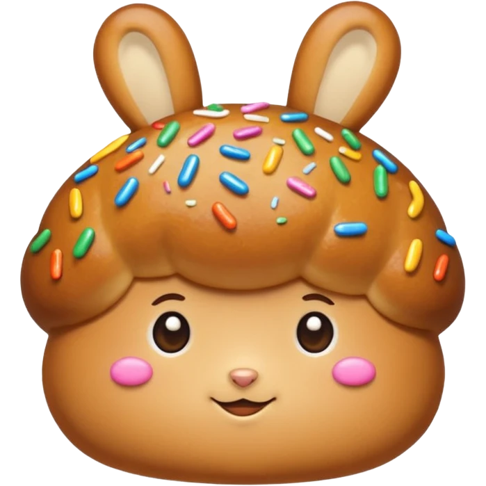 star shape bun emoji