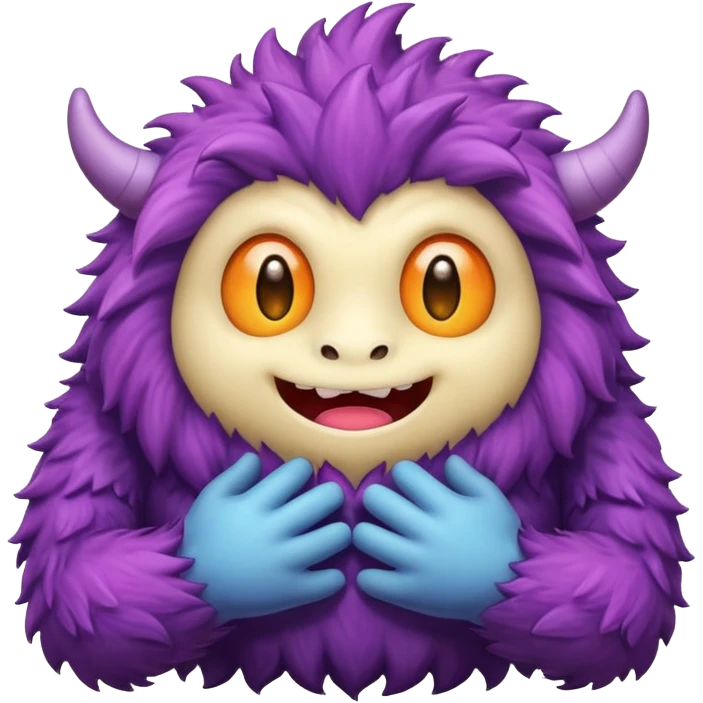 Hug Monster emoji
