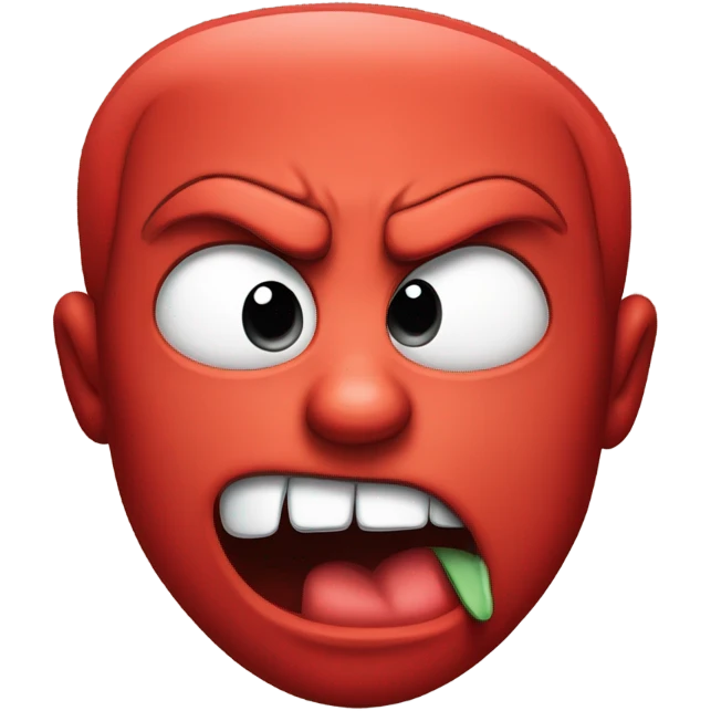 angry emoji sticking tongue emoji