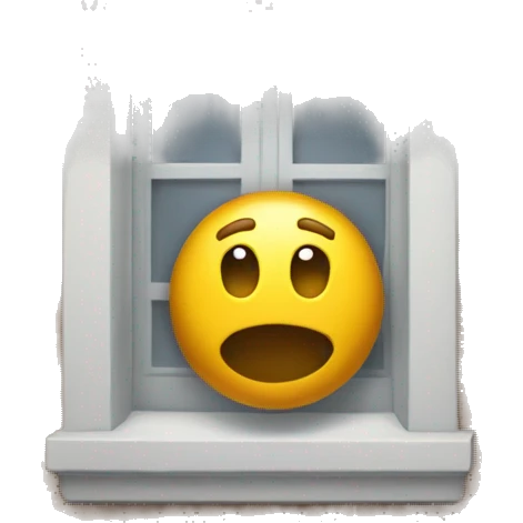 Window knock emoji