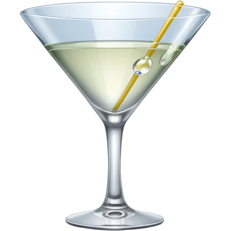 empty martini glass emoji
