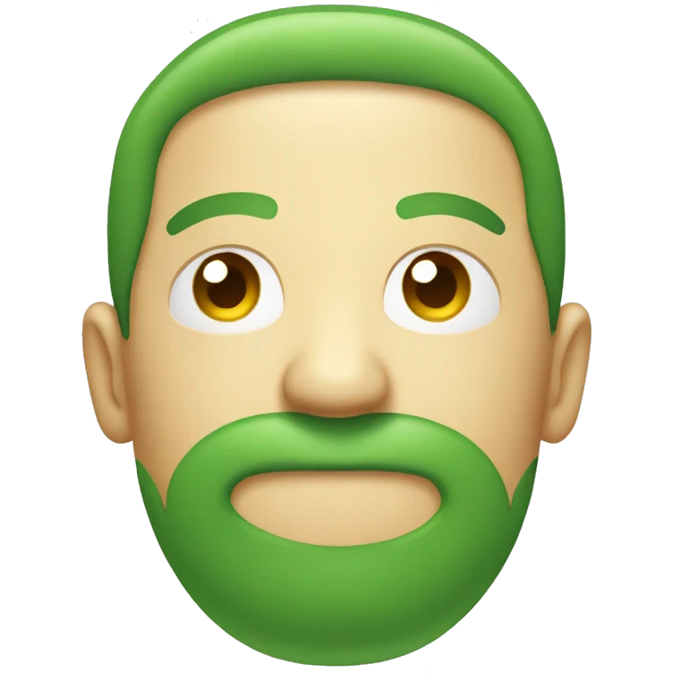 A simple flat emoji of a green puzzle  emoji