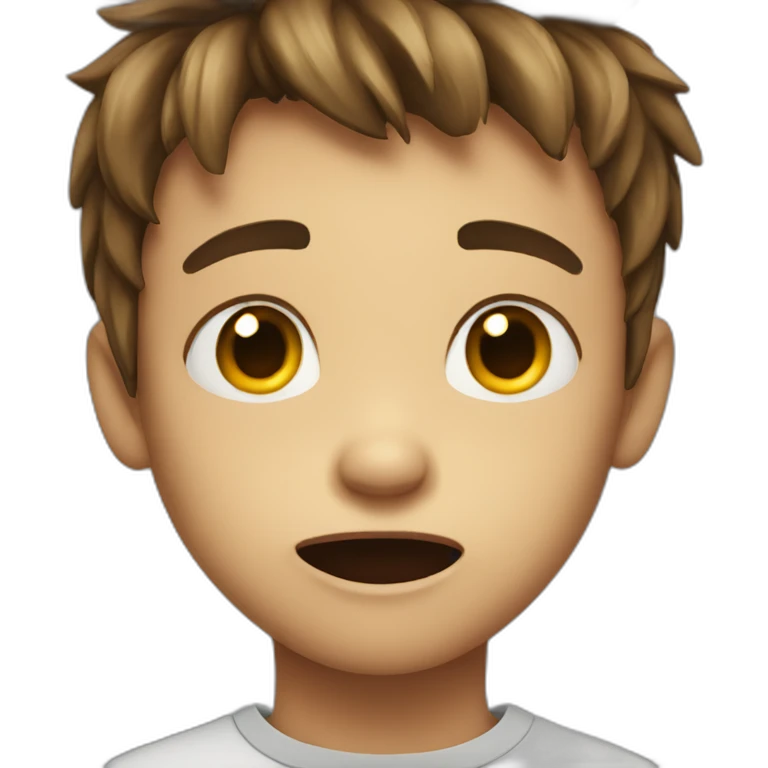 furious cute boy emoji