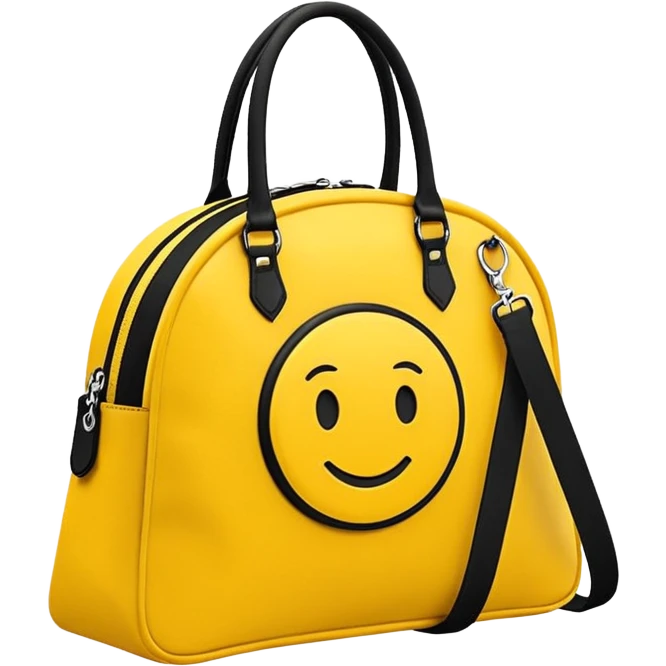 can u create me an emoji of a JD sports bag yk the ones from the JD sports shop when u purchase an item the classic yellow one with a bladk circle that says JD in white emoji