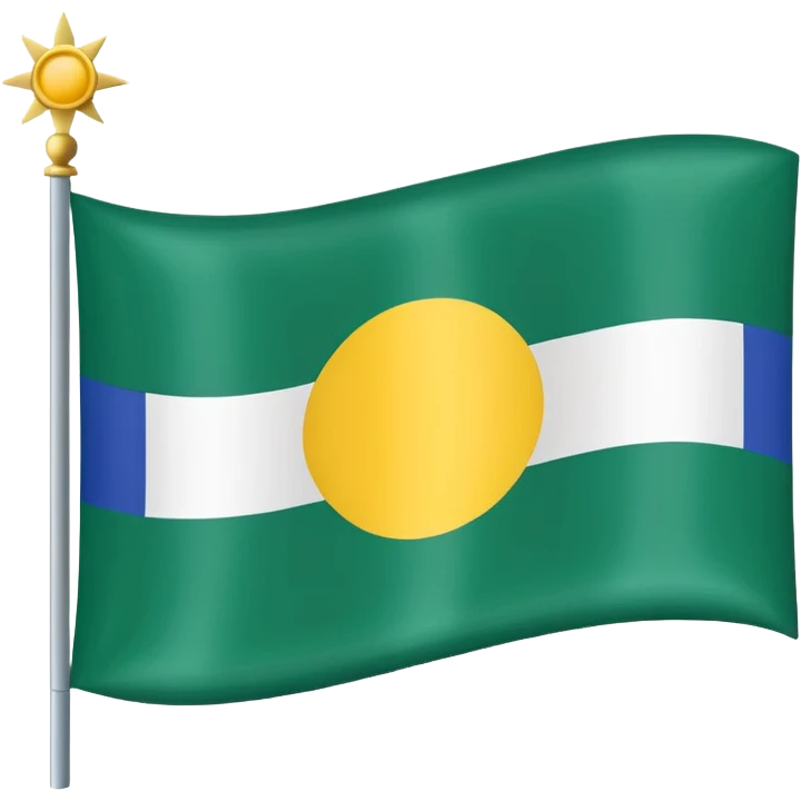 Faça uma bandeira do estado de Rondônia  emoji