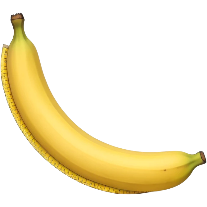 banana ruler emoji