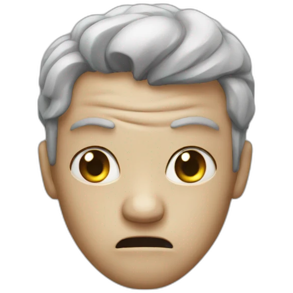 Sarsastic with anger emoji
