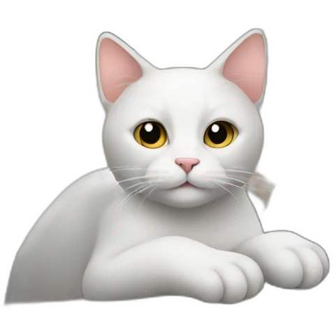 Cat in car emoji