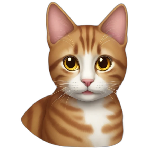 cat with haelthy hart emoji