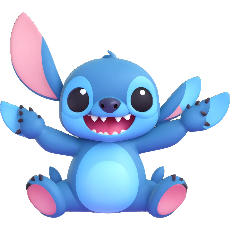 A stitch emoji