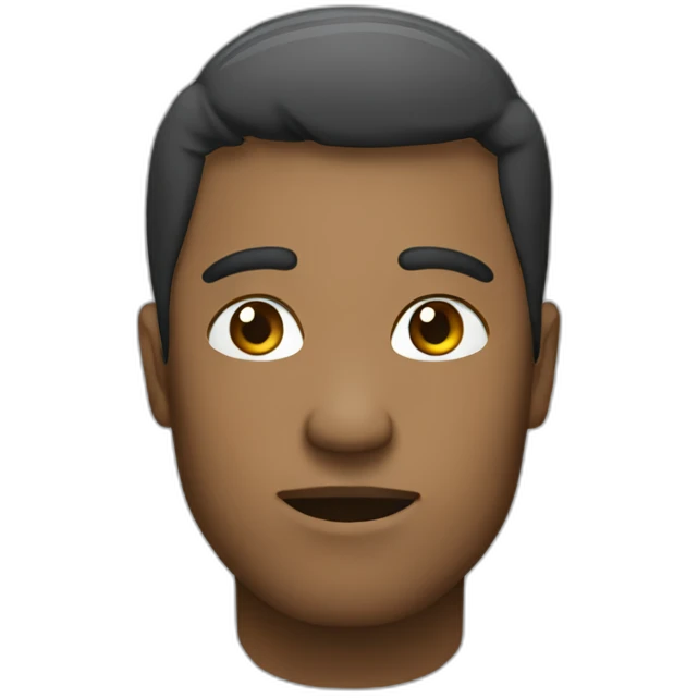 A PERSON PASUE TO THINK emoji