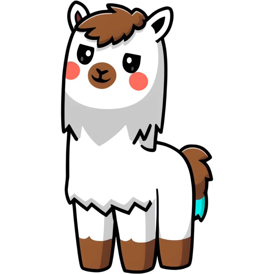 Minecraft llama emoji