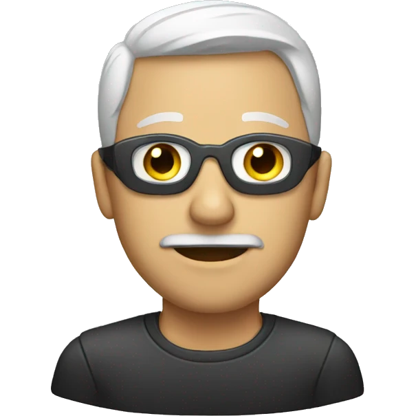 a man with a mask emoji