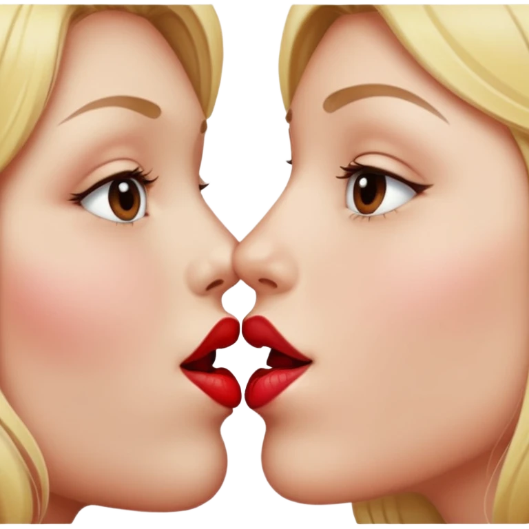 Lip kiss emoji