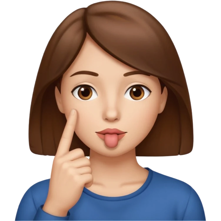 🫂+🤫 emoji