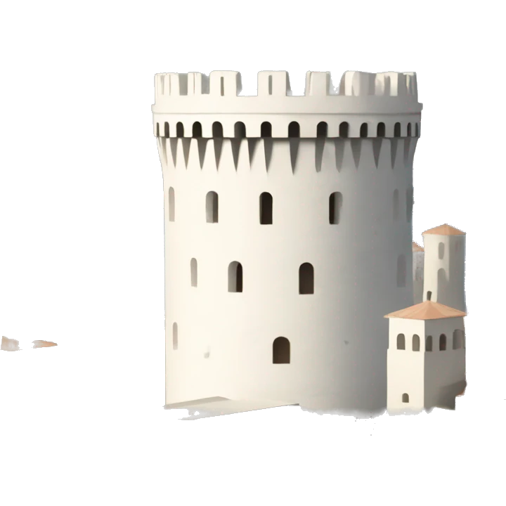 Thessaloniki white tower emoji