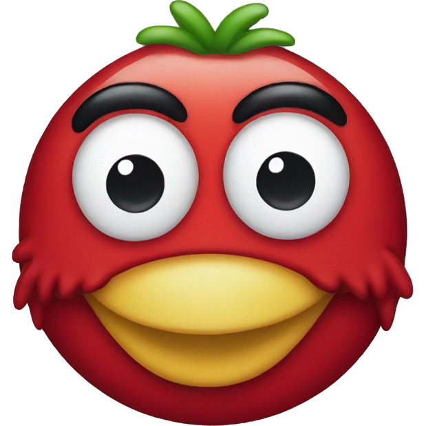 Cute Elmo head emoji