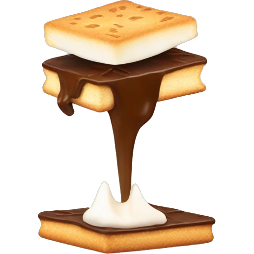 melting smore emoji