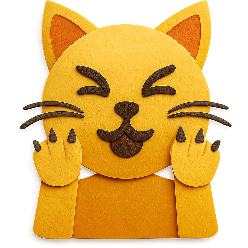 cat attack emoji