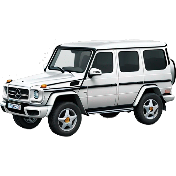 car Mercedes Gelendwagen  emoji