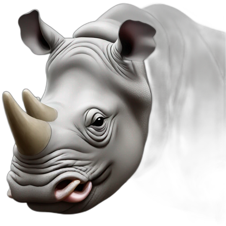 Rhino Hippo emoji