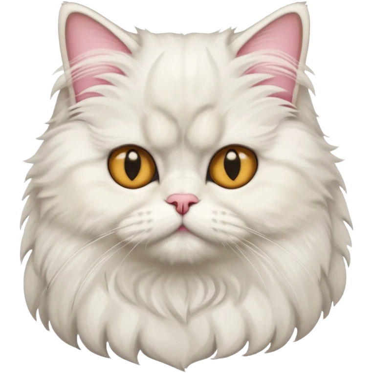 persian cat, half body emoji